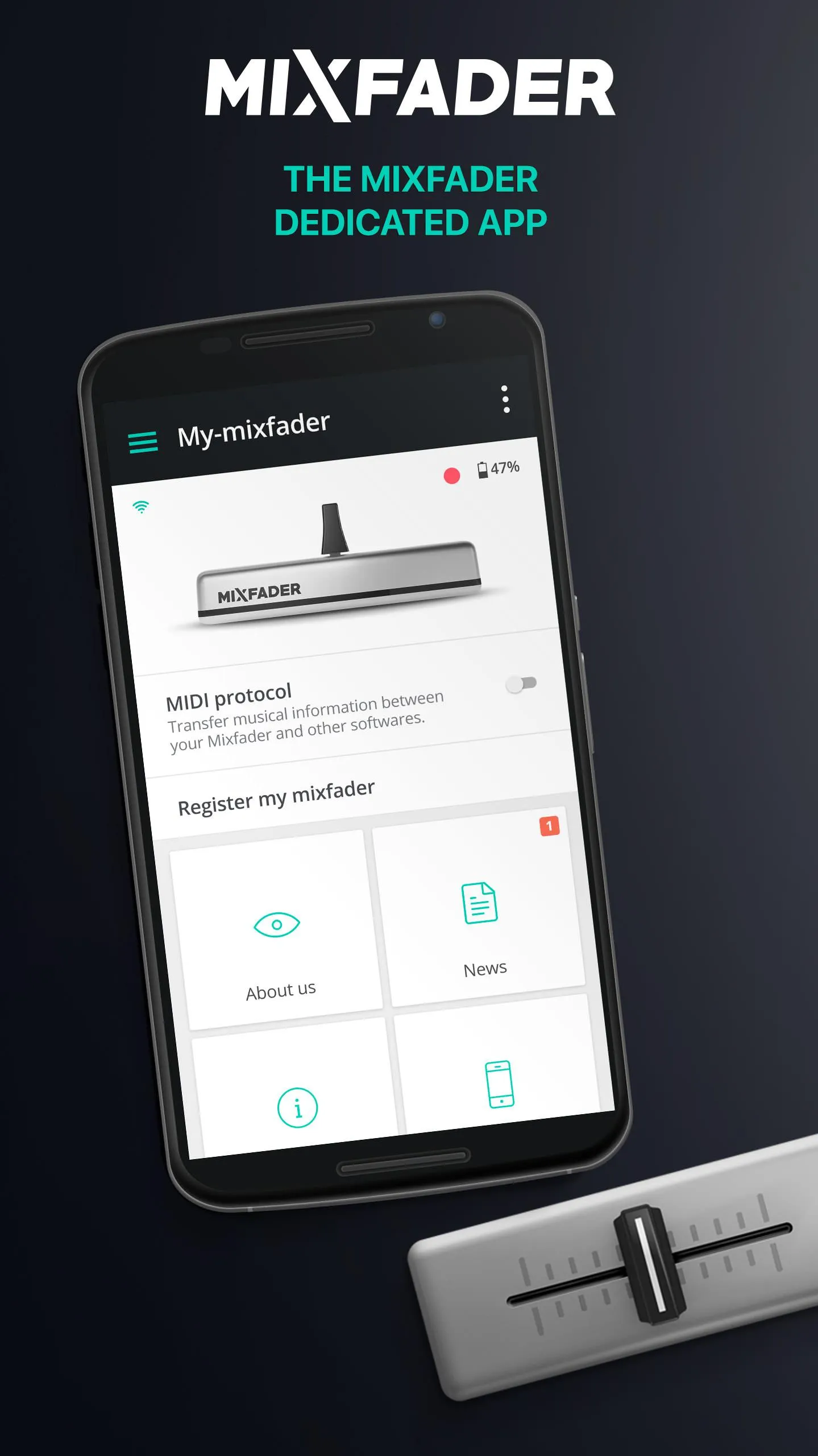 Mixfader Companion | Indus Appstore | Screenshot