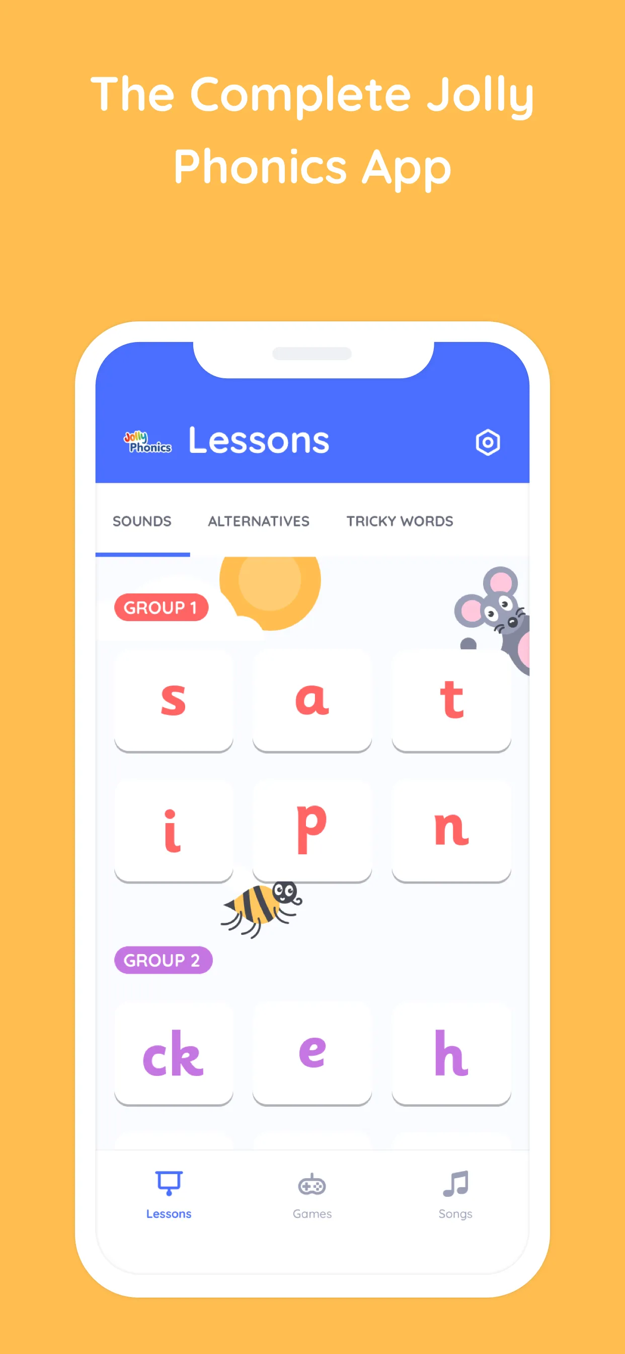 Jolly Phonics Lessons | Indus Appstore | Screenshot