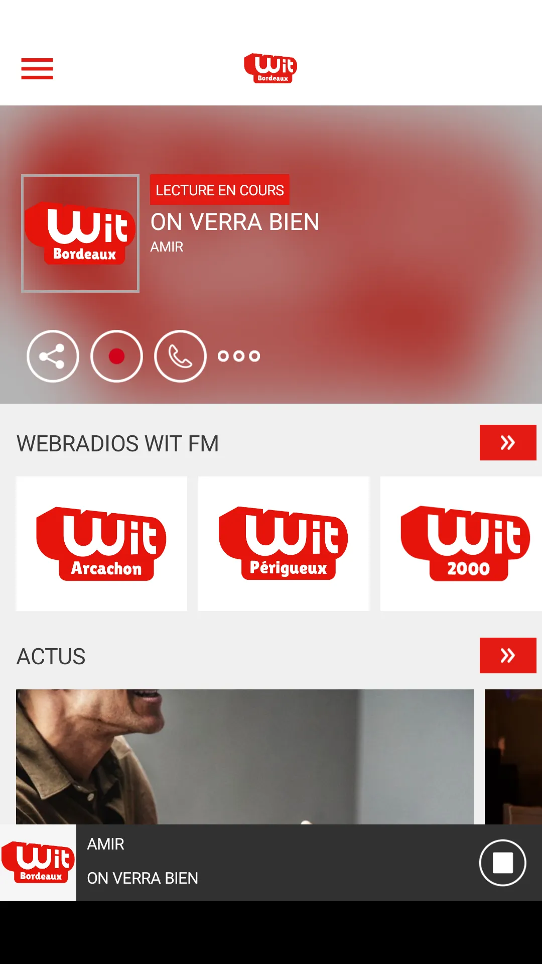 WIT FM | Indus Appstore | Screenshot