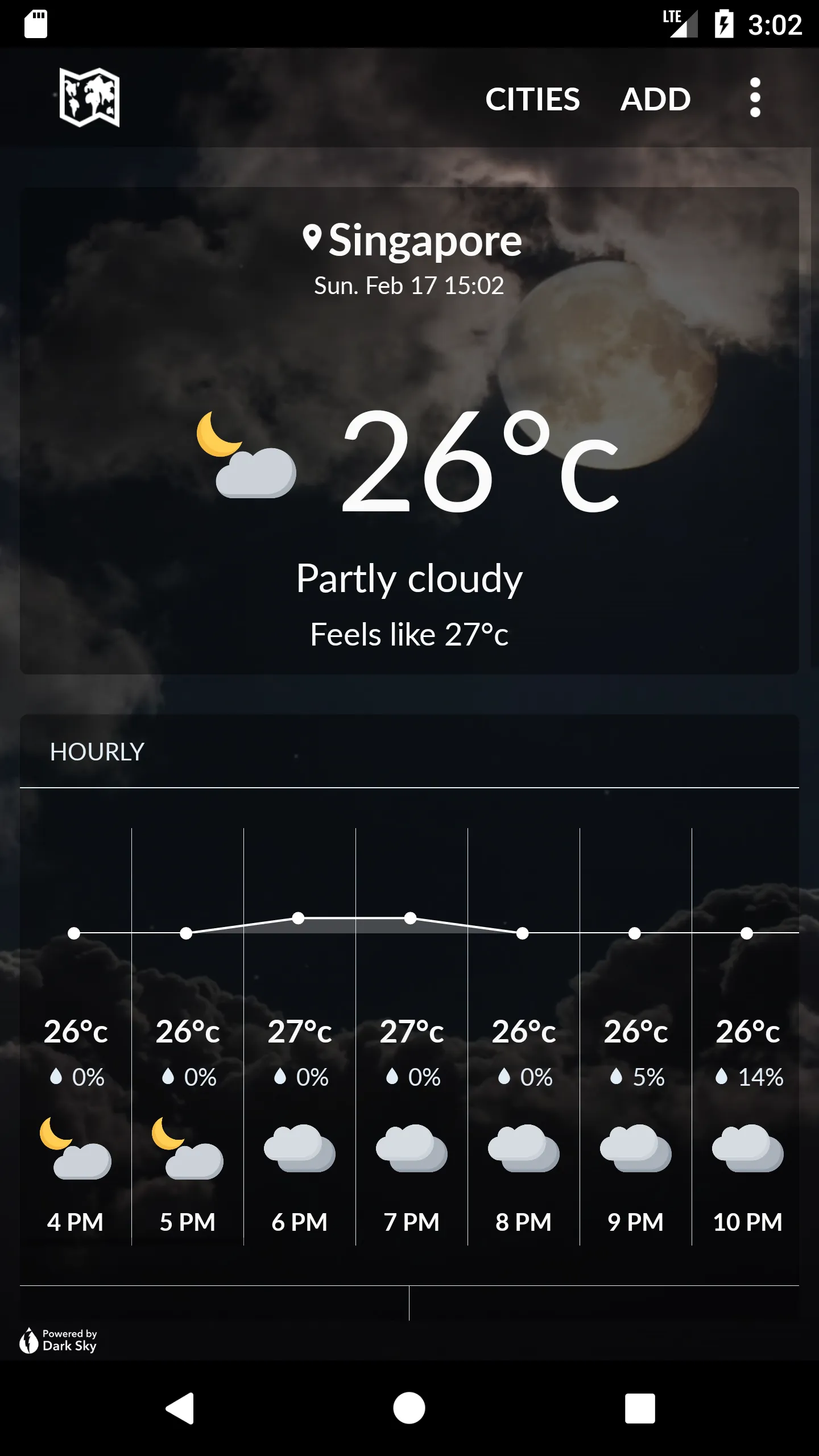 Singapore Weather | Indus Appstore | Screenshot