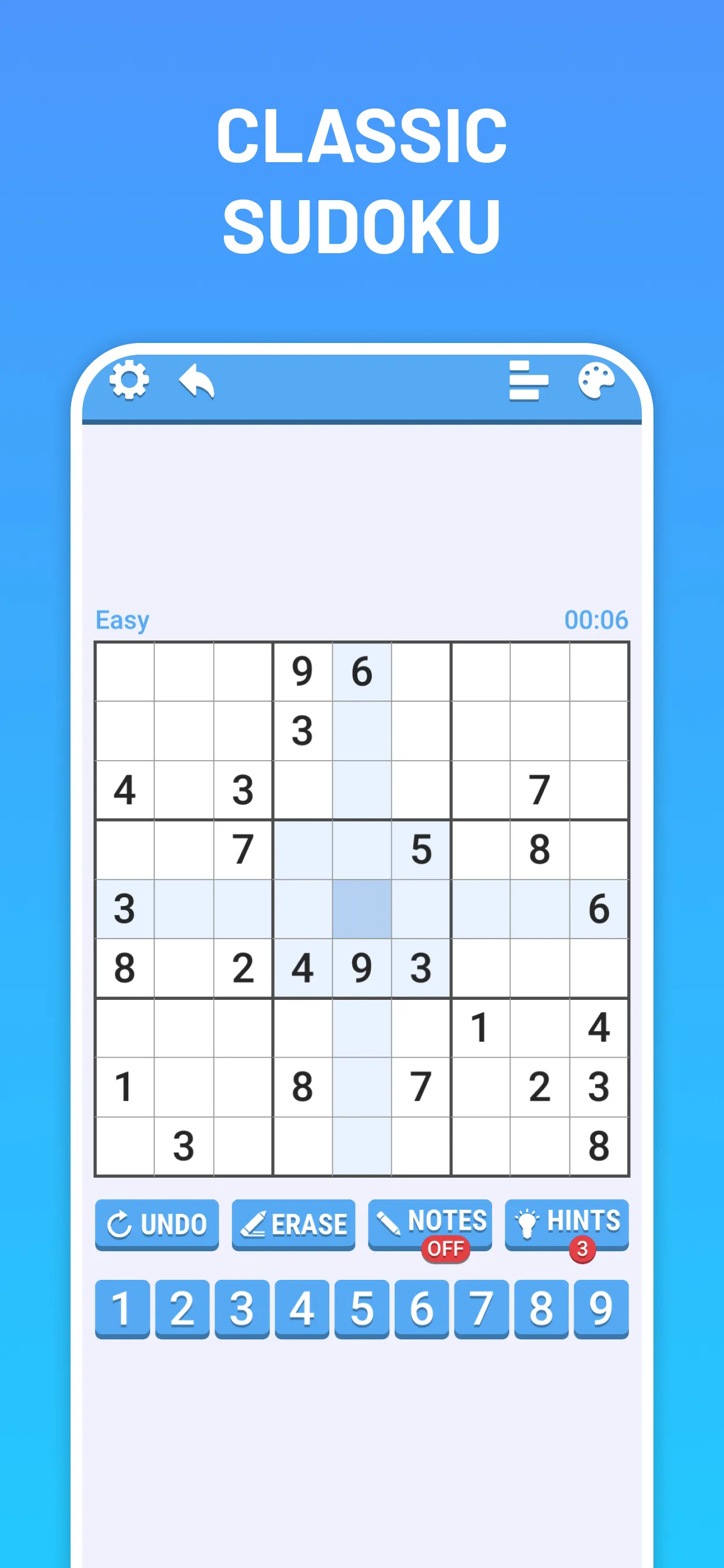 Classic Sudoku Game: Offline | Indus Appstore | Screenshot