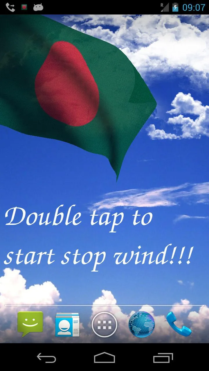 Bangladesh Flag Live Wallpaper | Indus Appstore | Screenshot