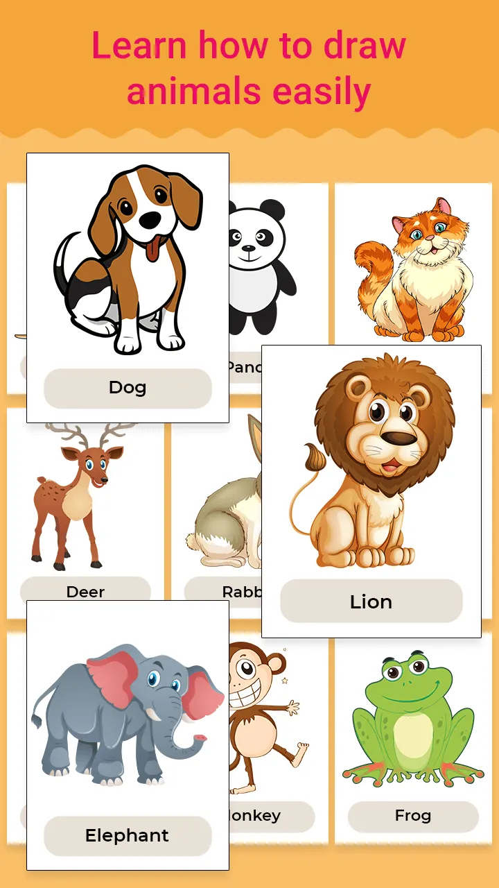 Learn to Draw Animals - Step b | Indus Appstore | Screenshot