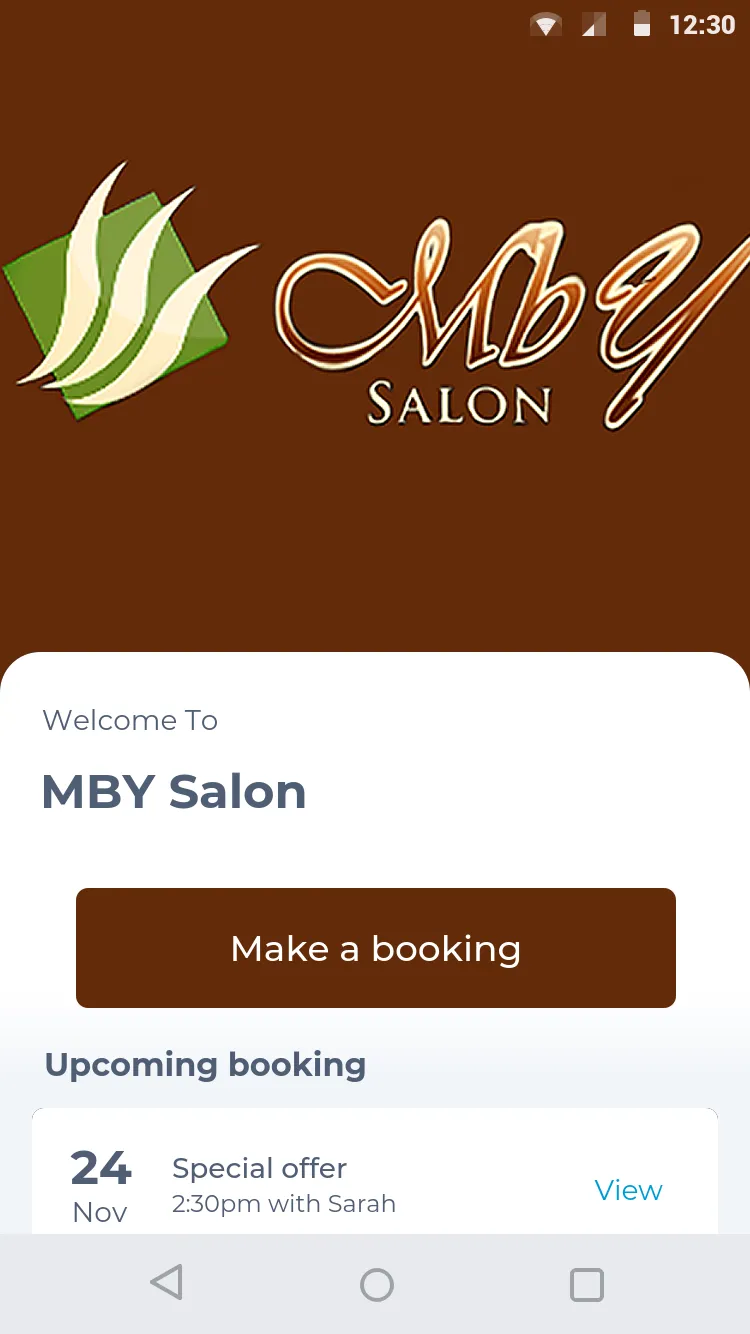 MBY Salon | Indus Appstore | Screenshot