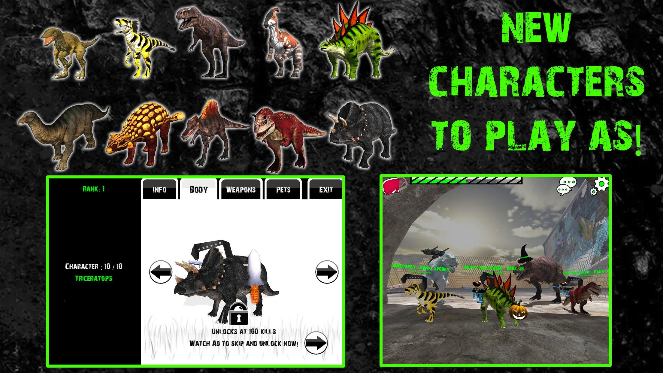 Raptors Online - Gun Dinosaurs | Indus Appstore | Screenshot