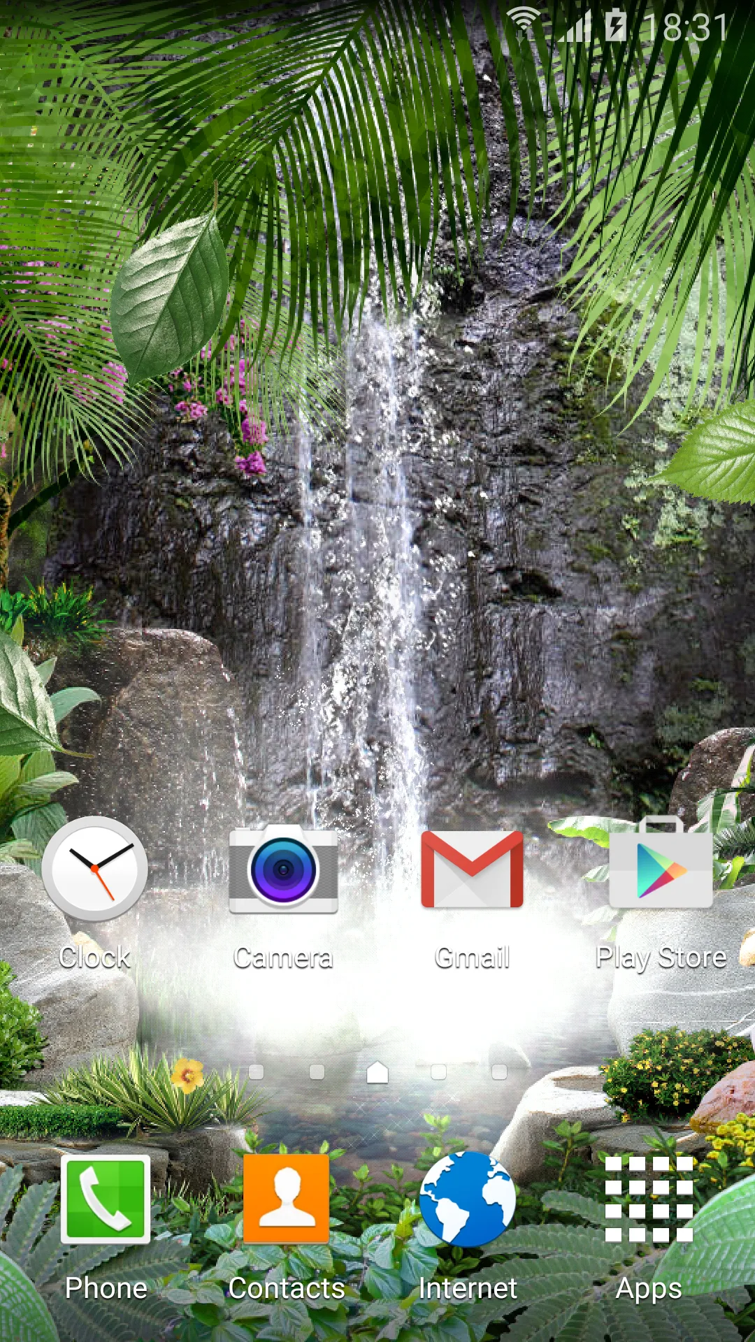 3D Waterfall Live Wallpaper | Indus Appstore | Screenshot