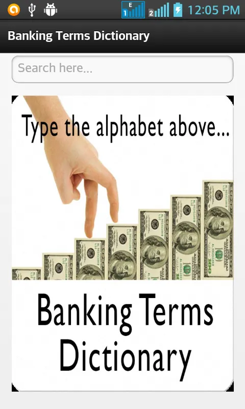 Banking Terms Dictionary | Indus Appstore | Screenshot