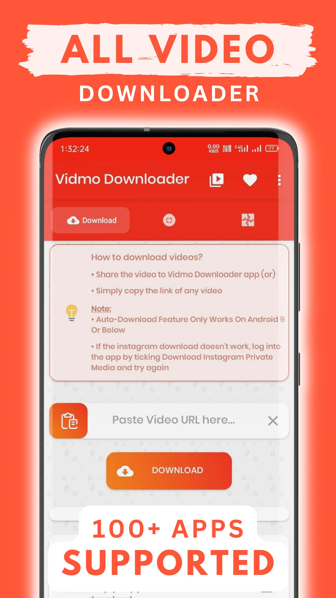 Vidmo: All Video Downloader | Indus Appstore | Screenshot