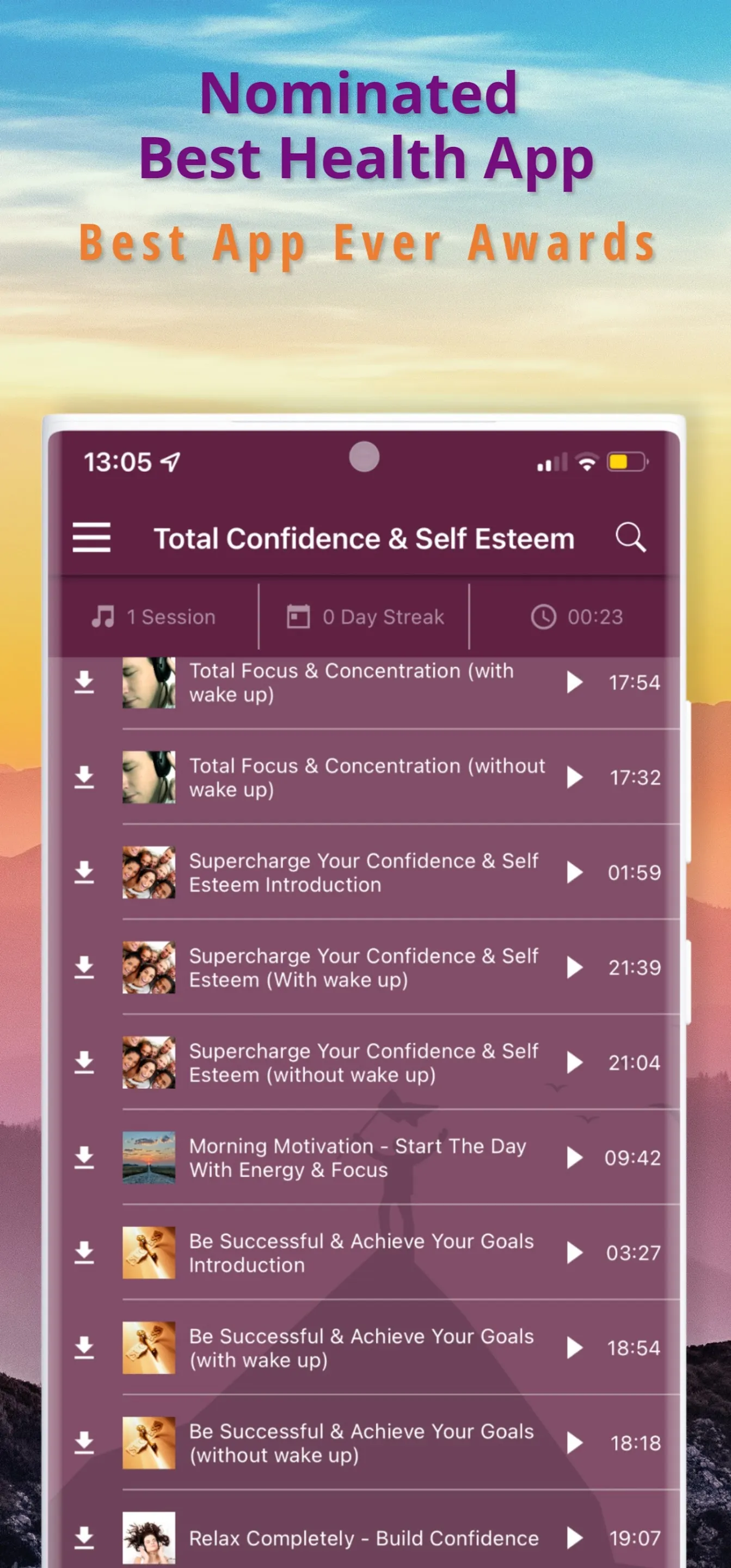 Total Confidence & Self Esteem | Indus Appstore | Screenshot