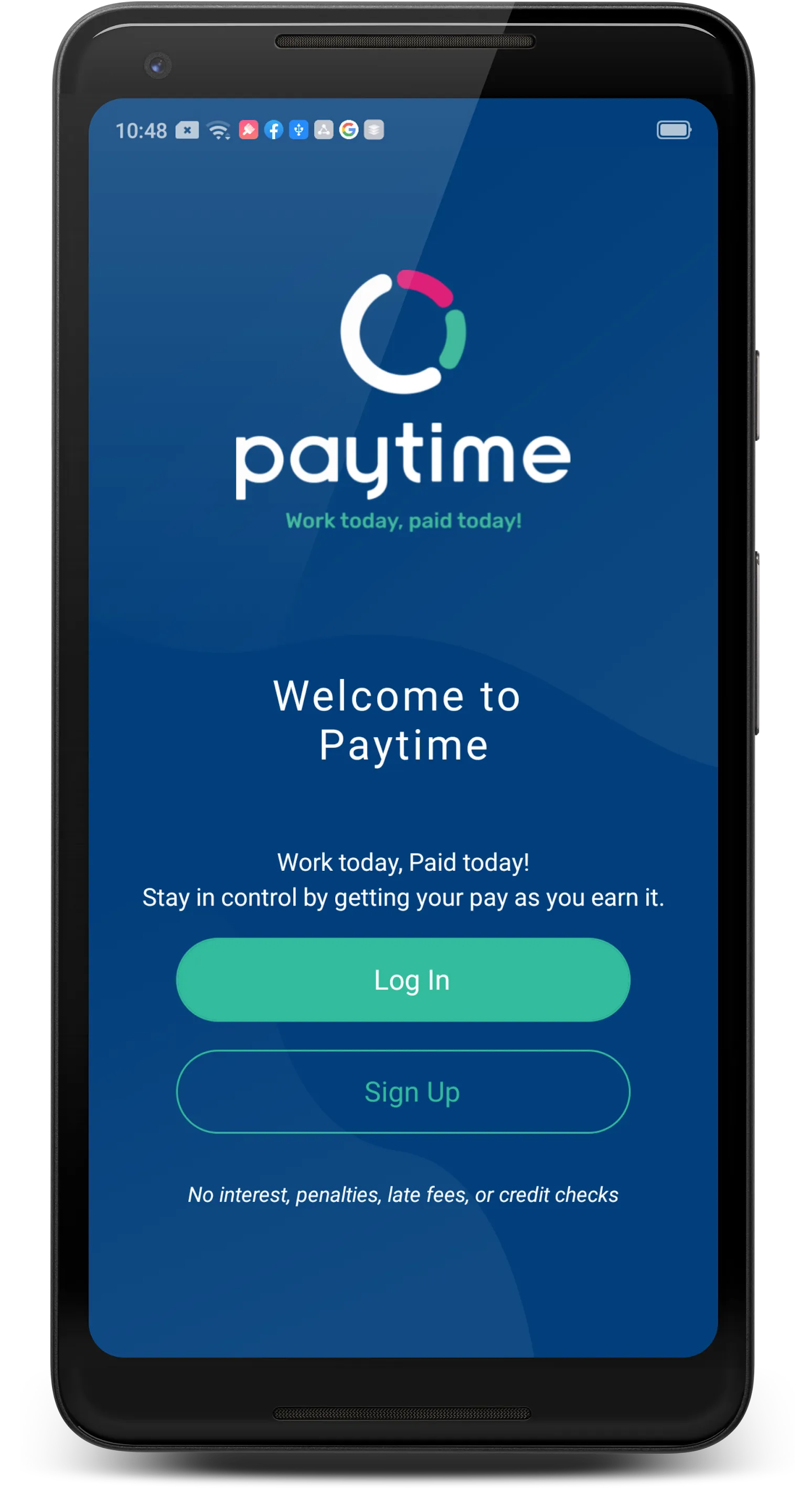 Paytime: Earned Wage Access | Indus Appstore | Screenshot