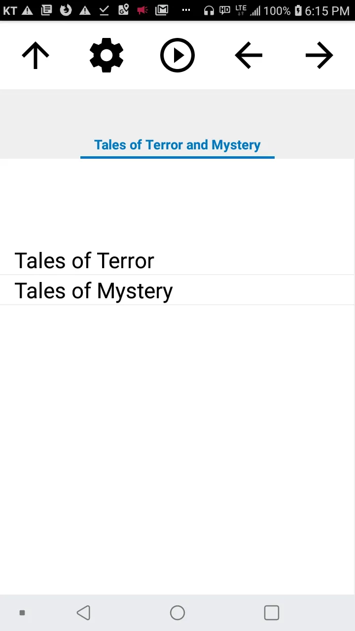 Book, Tales of Terror and Myst | Indus Appstore | Screenshot