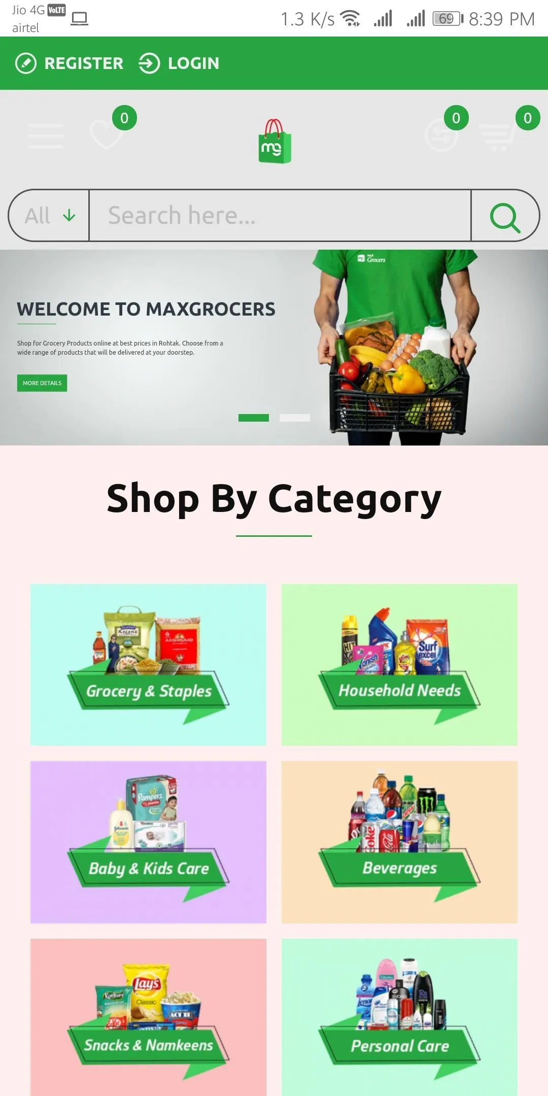 Max Grocers | Indus Appstore | Screenshot