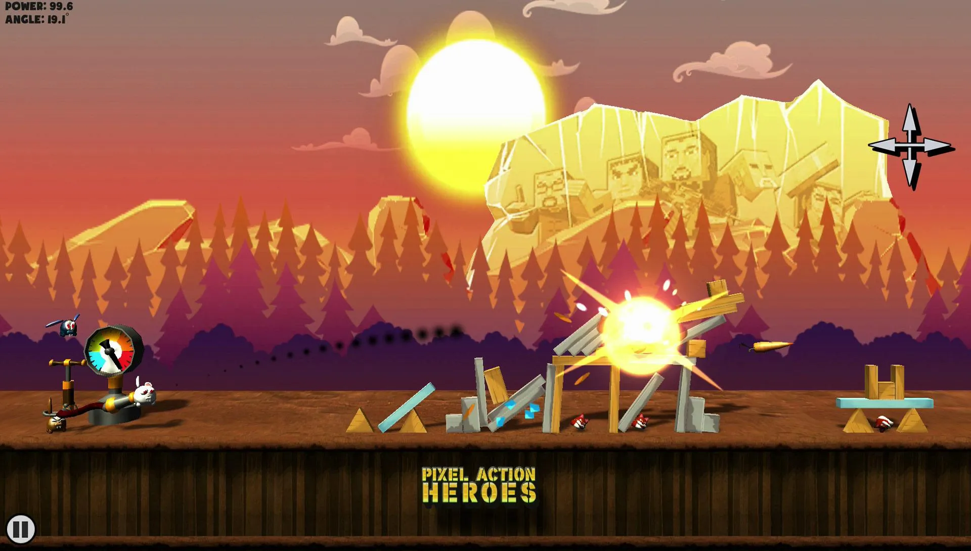 Angry Bunnies: Colossal Carrot | Indus Appstore | Screenshot