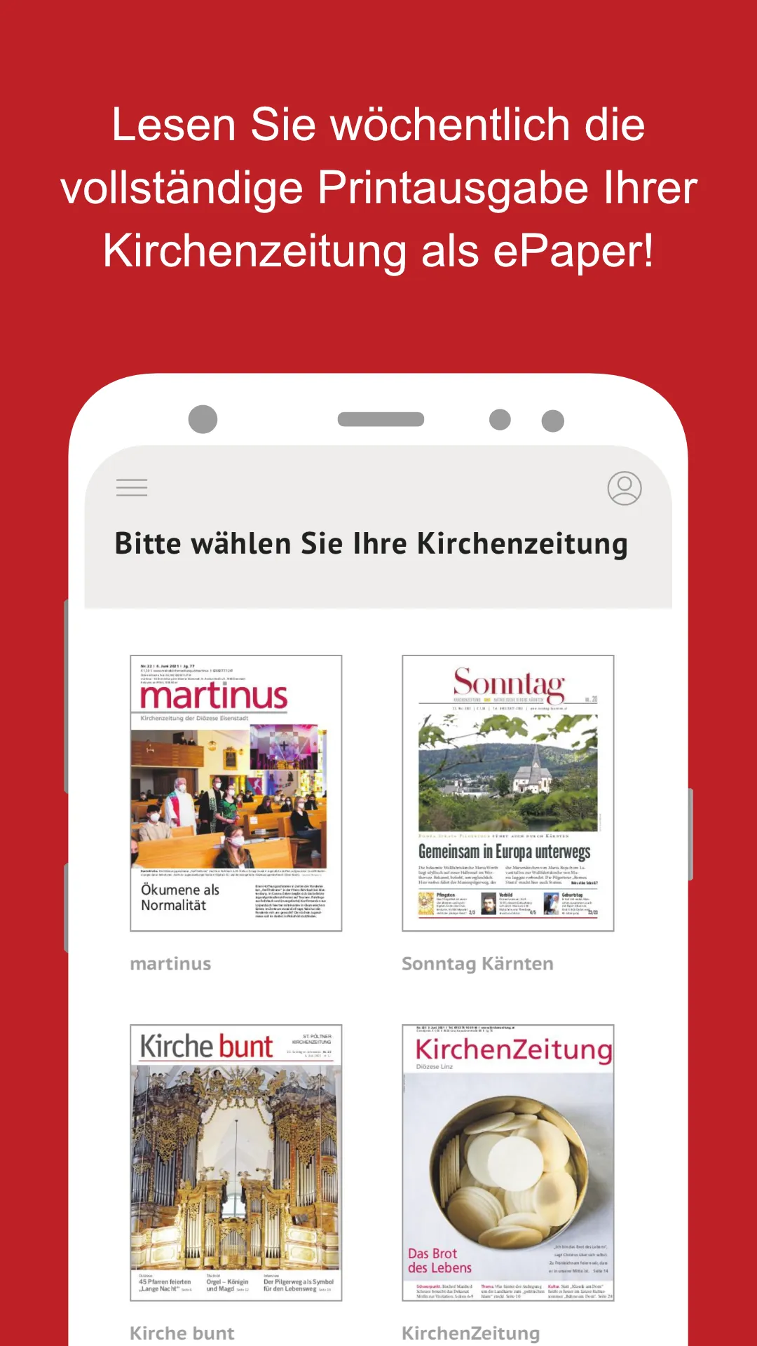 Meine Kirchenzeitung | Indus Appstore | Screenshot