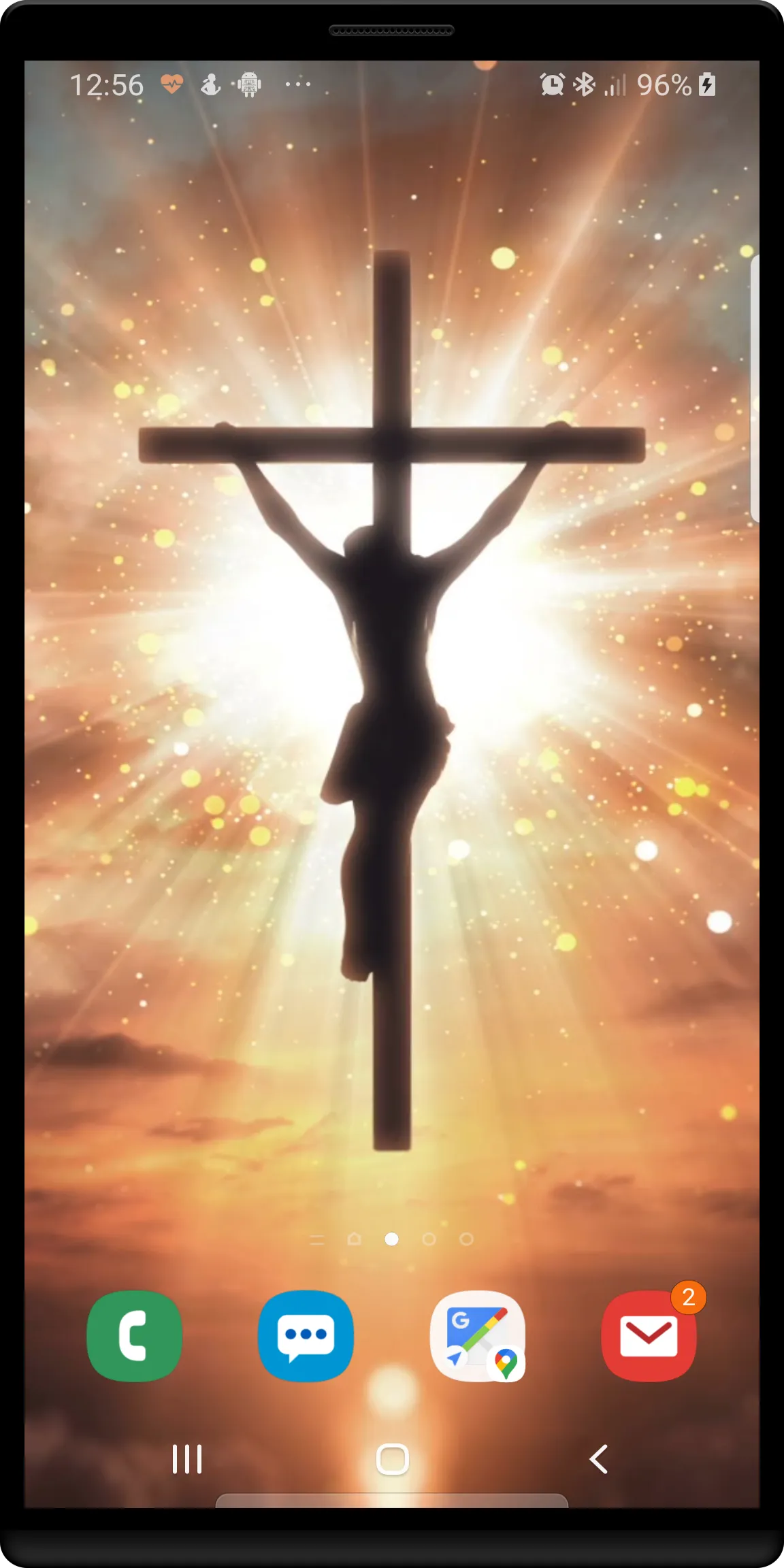 Jesus Christ Live Wallpaper | Indus Appstore | Screenshot