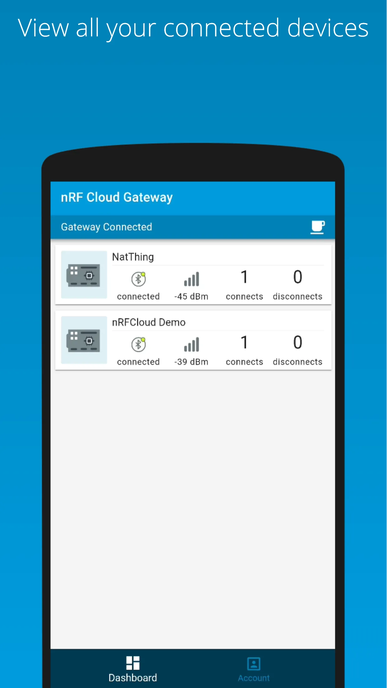 nRF Cloud Gateway | Indus Appstore | Screenshot