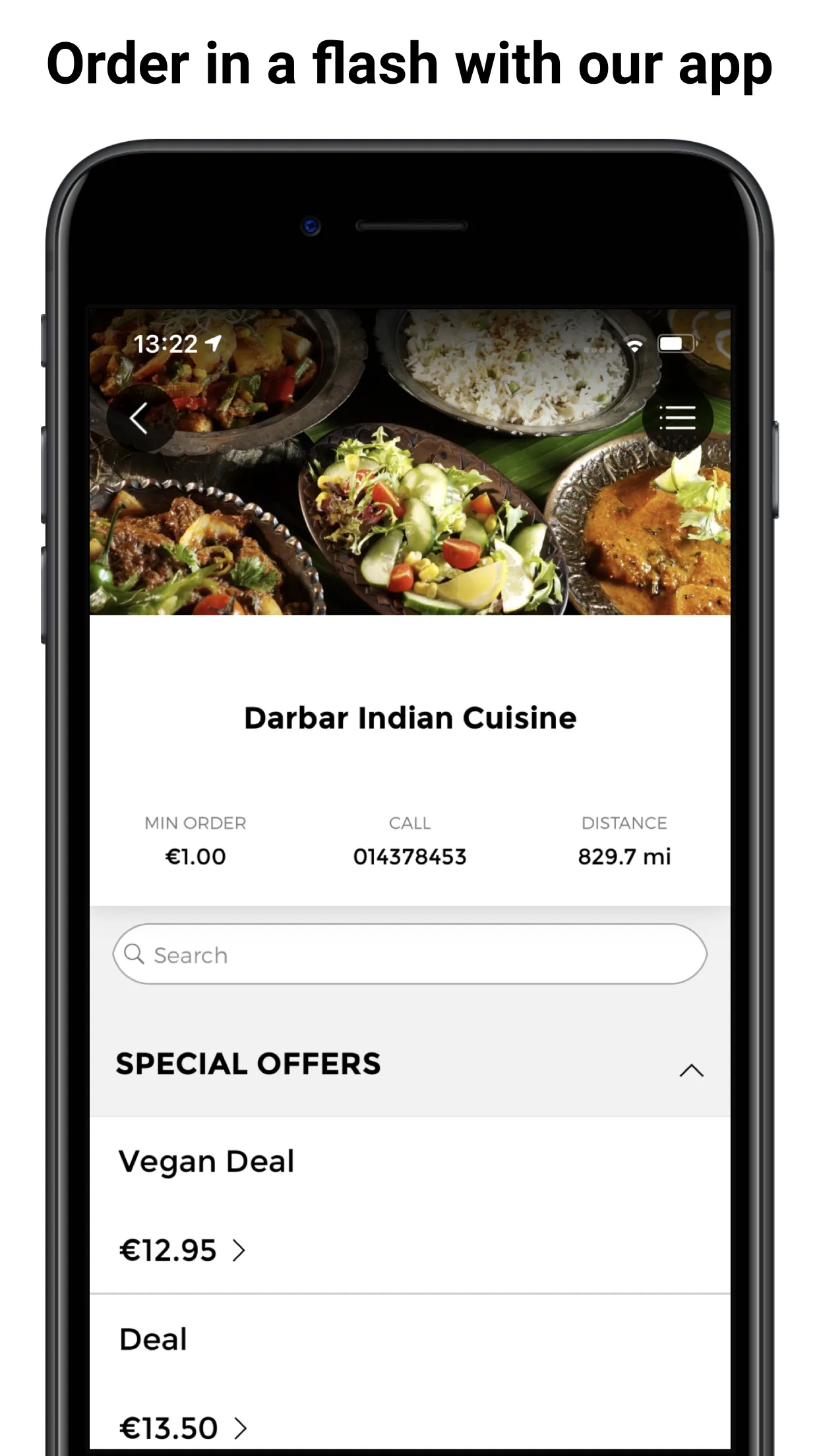 Darbar Indian Cuisine Dublin | Indus Appstore | Screenshot