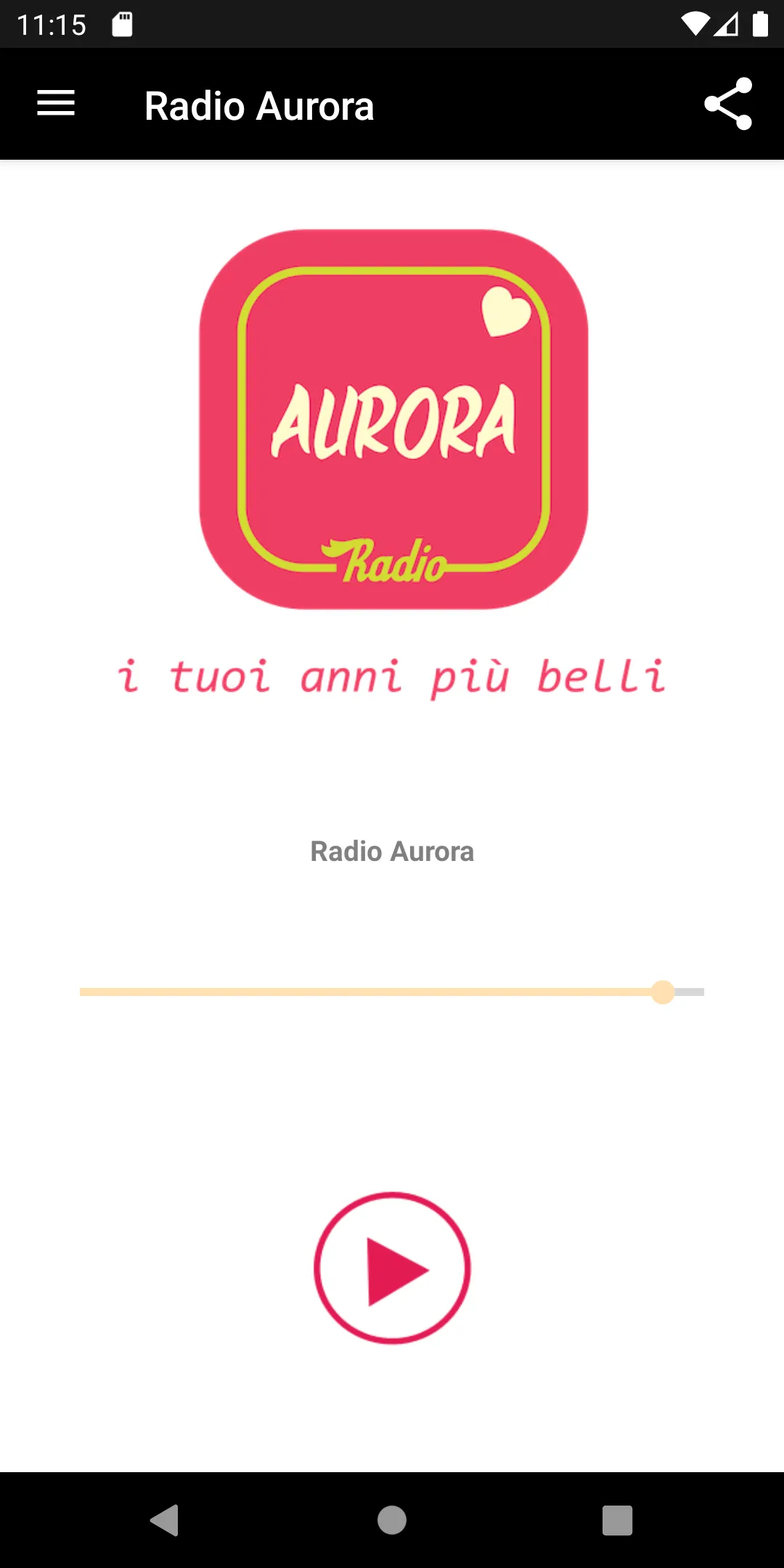 Radio Aurora | Indus Appstore | Screenshot