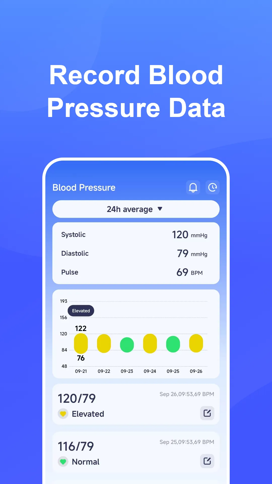 Blood Pressure | Indus Appstore | Screenshot
