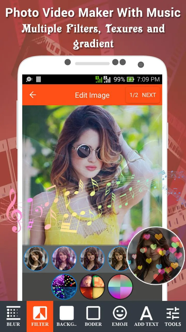 Photo Video Maker With Music & | Indus Appstore | Screenshot