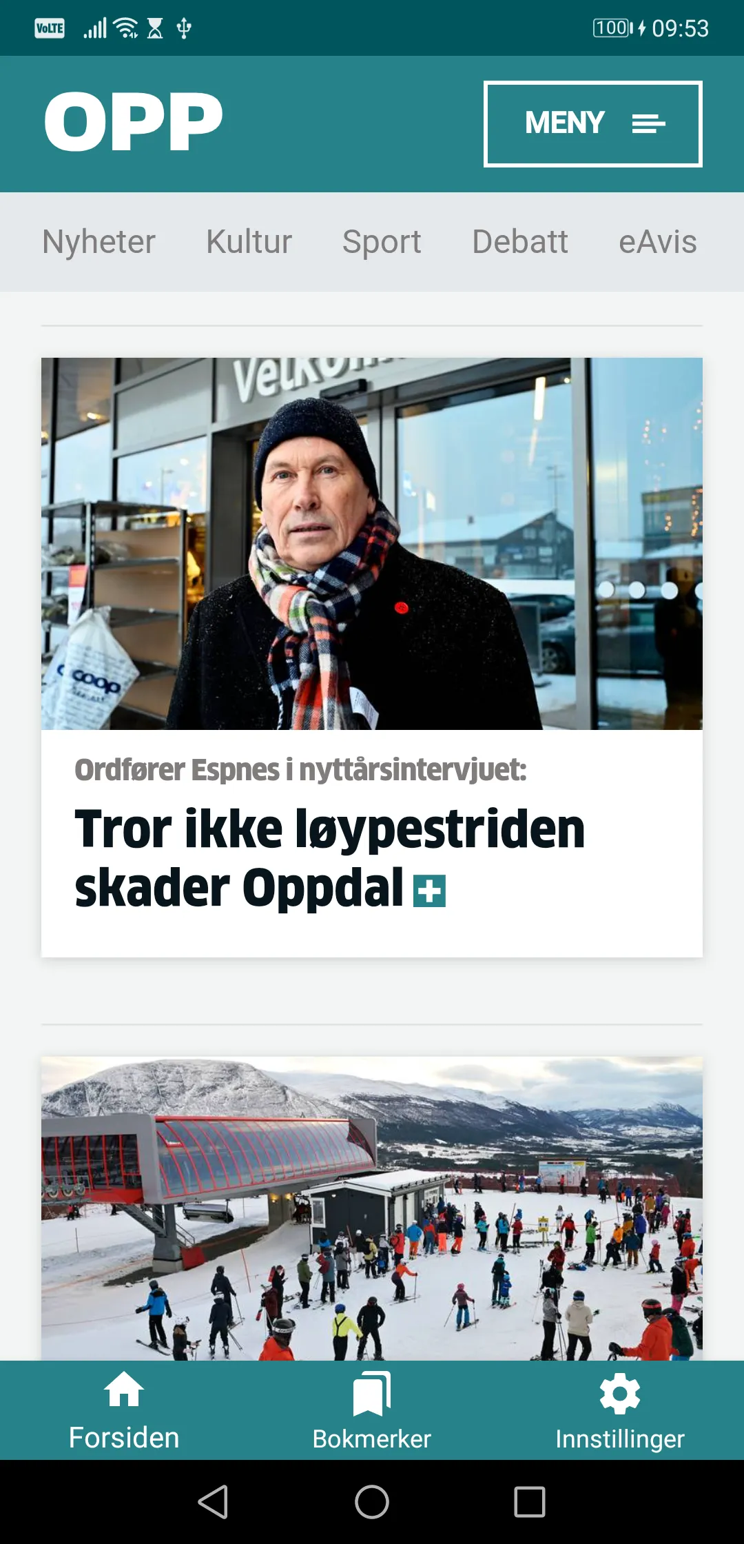 OPP Nyheter | Indus Appstore | Screenshot