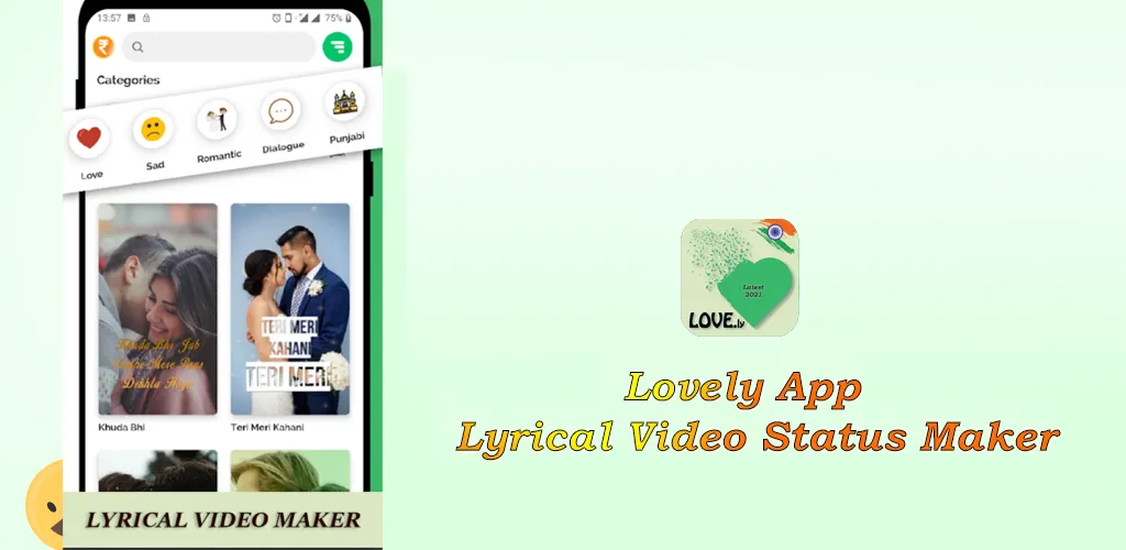 Lovely App Video Status Maker | Indus Appstore | Screenshot