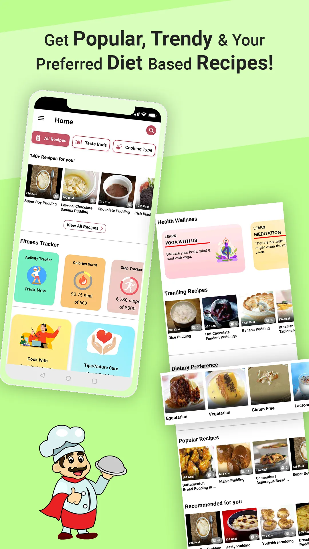 Pudding Recipes Book: Homemade | Indus Appstore | Screenshot