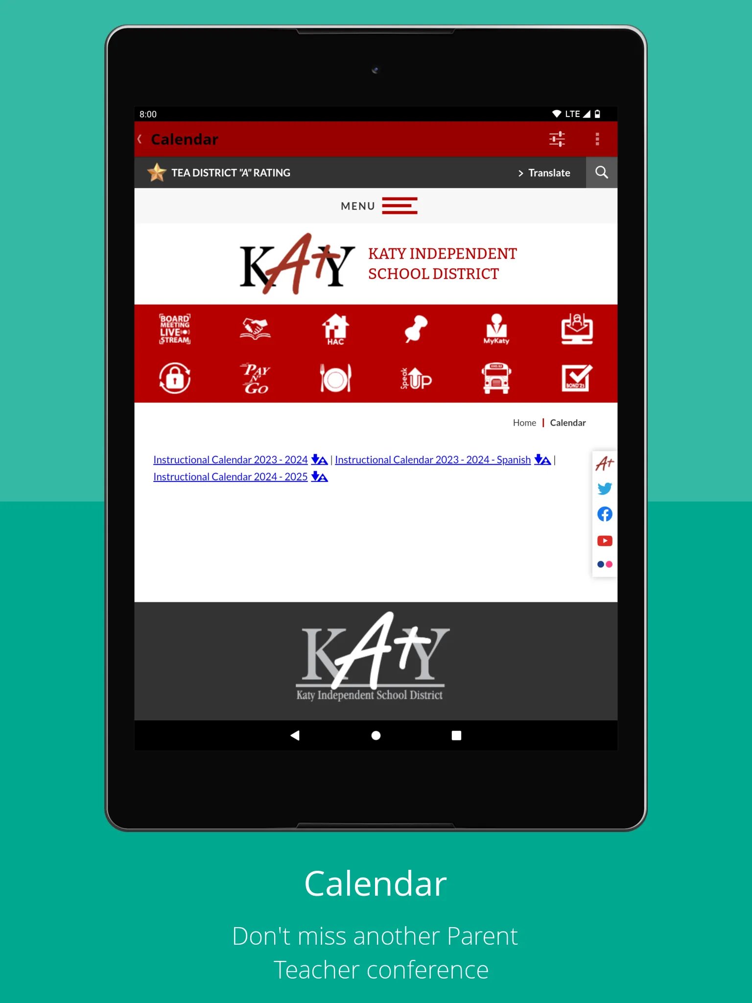 Katy ISD | Indus Appstore | Screenshot