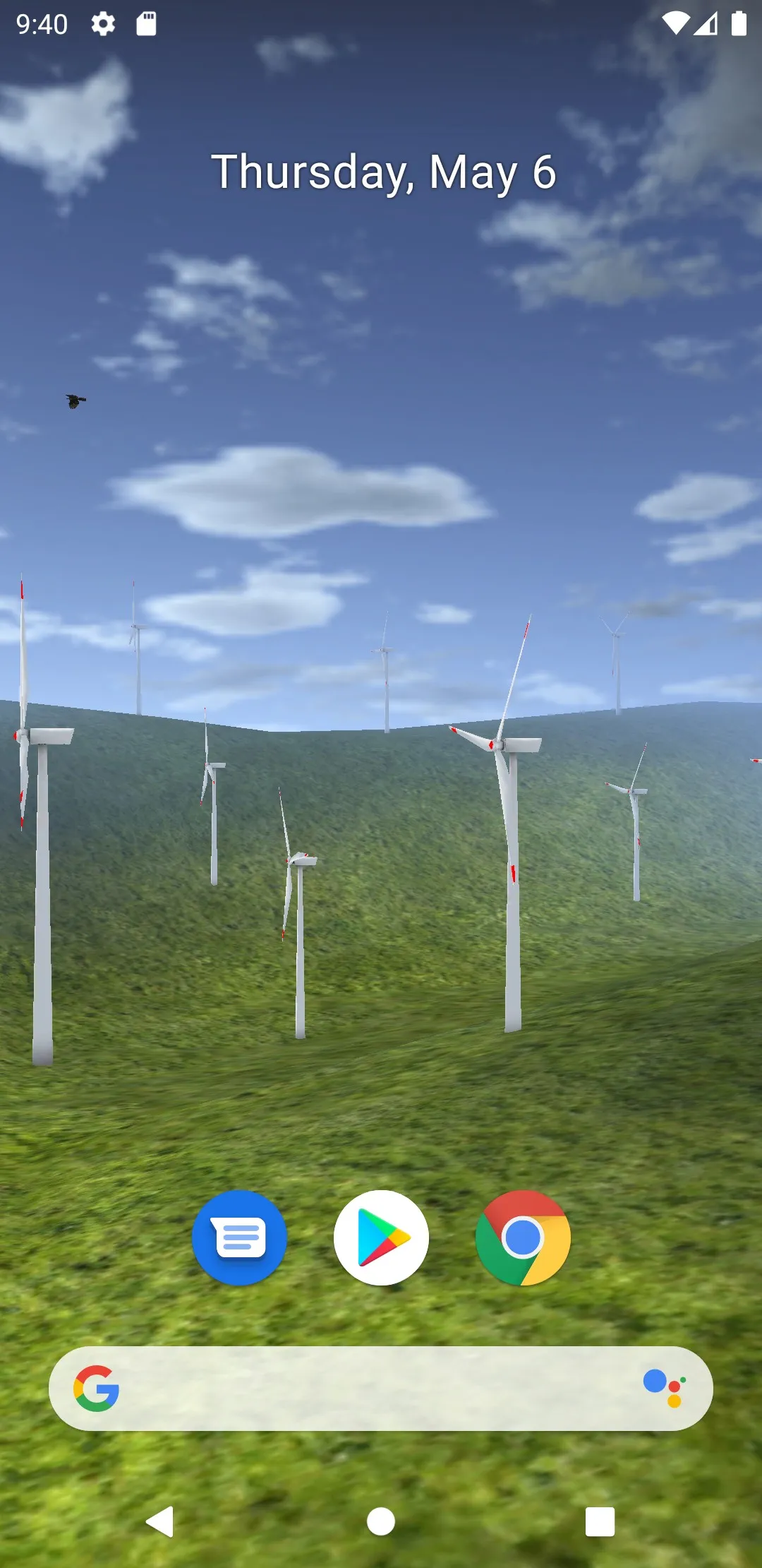 Wind Turbine 3D Live Wallpaper | Indus Appstore | Screenshot