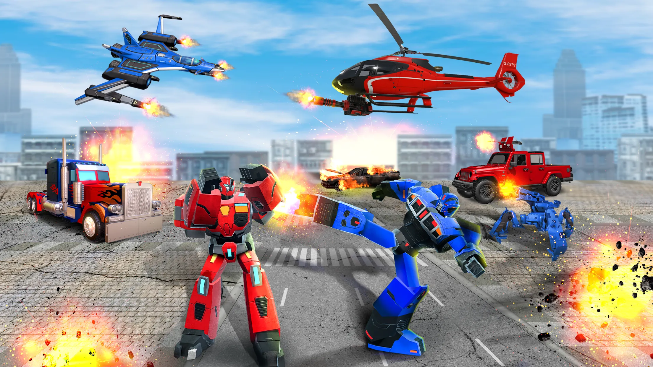 Hero Robot 3D: Robot Transform | Indus Appstore | Screenshot