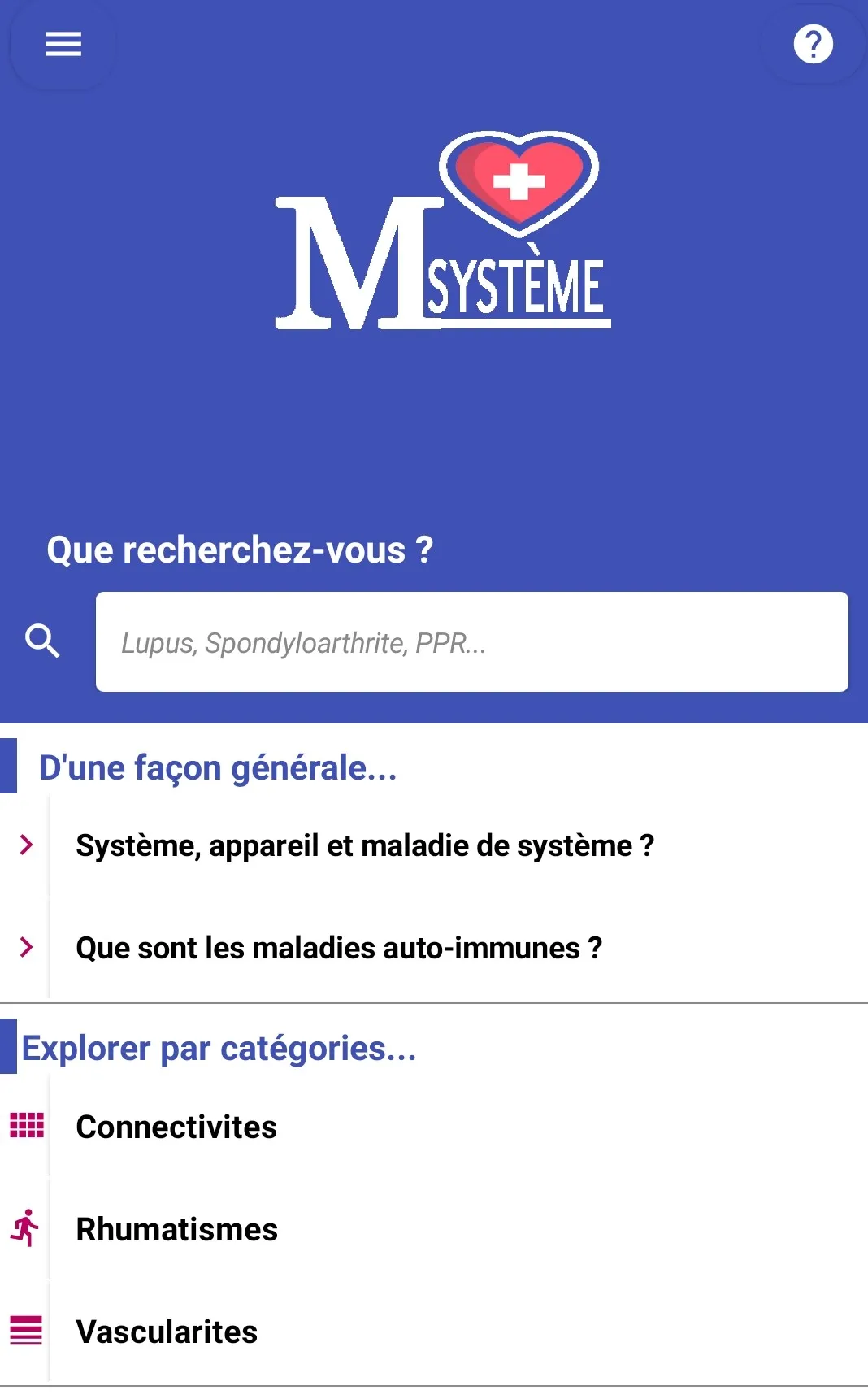 Maladies de système - Msystem+ | Indus Appstore | Screenshot