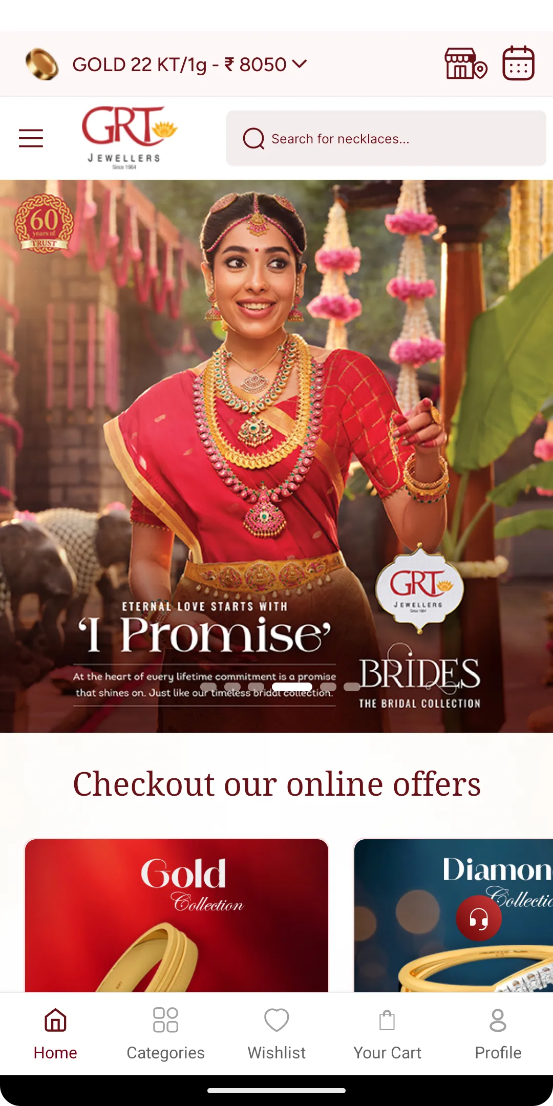 GRT Jewellers Online Shopping | Indus Appstore | Screenshot