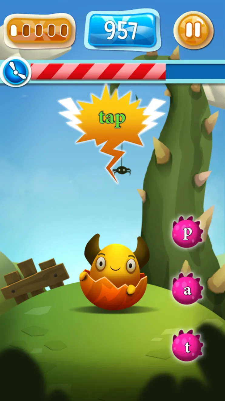 Feed The Monster (US English) | Indus Appstore | Screenshot