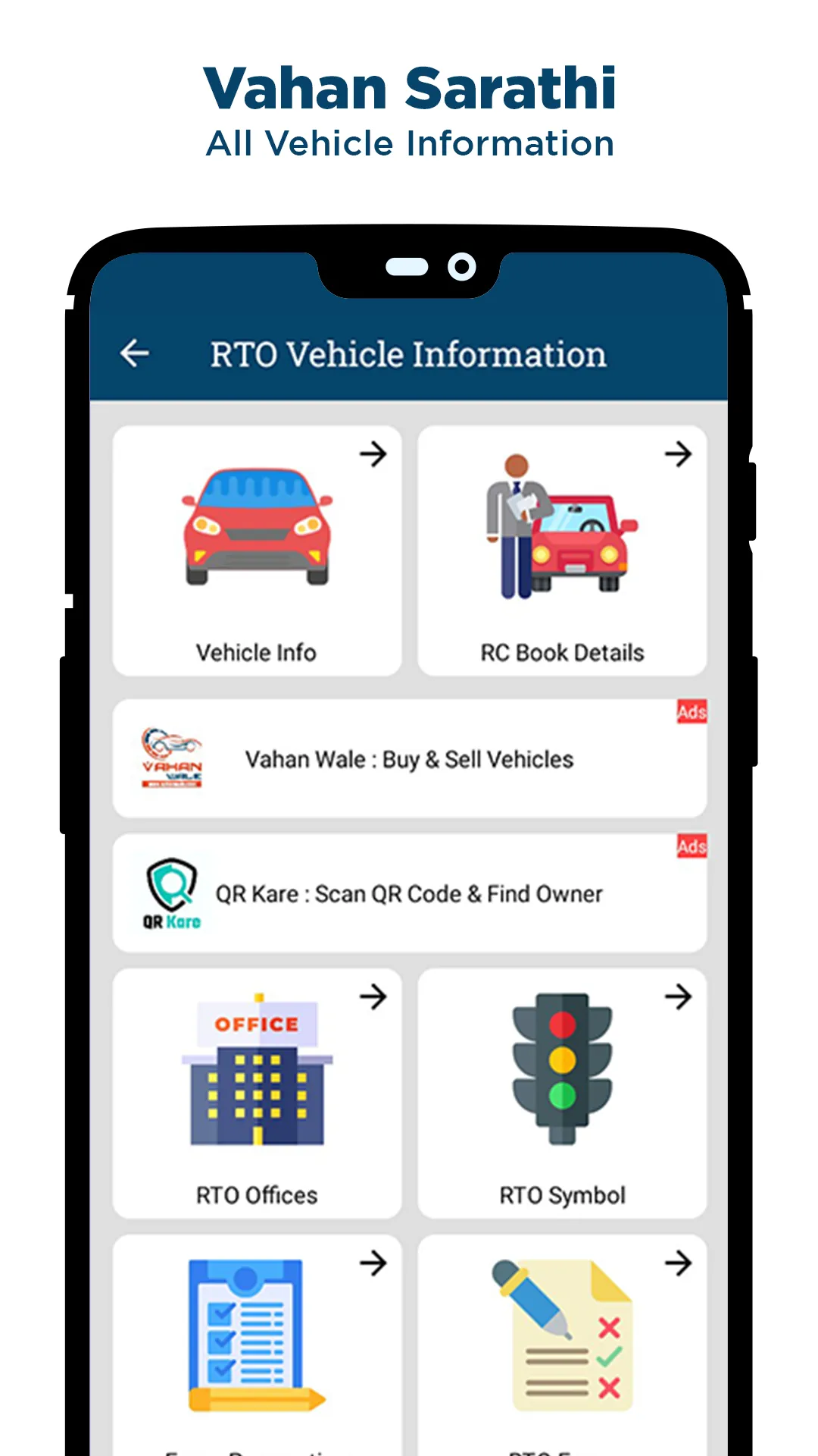 Vahan Sarathi | Indus Appstore | Screenshot