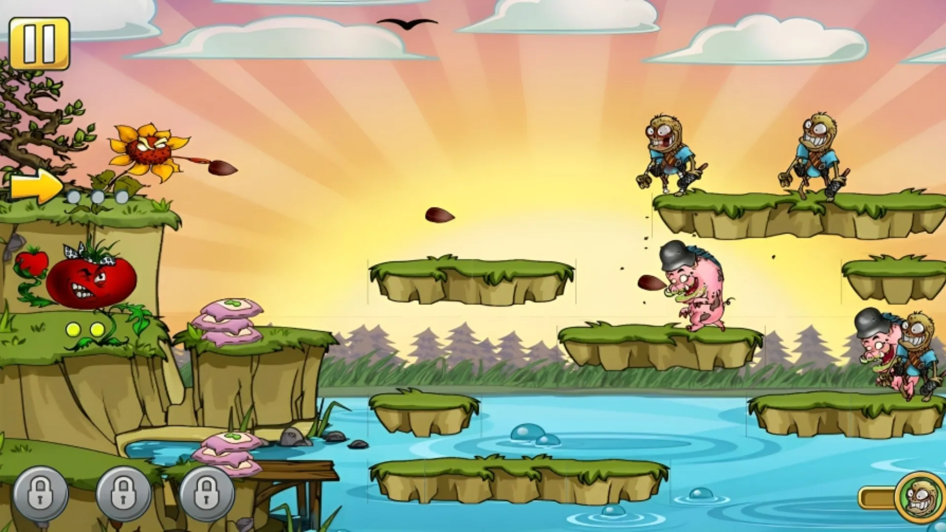 Super Plants: Zombie Defense | Indus Appstore | Screenshot