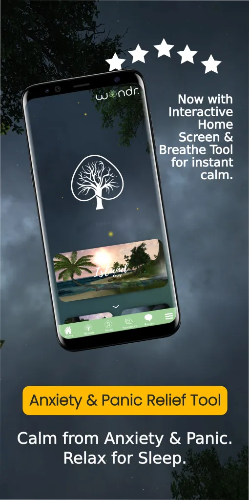 Wandr. -Anxiety & Panic Relief | Indus Appstore | Screenshot