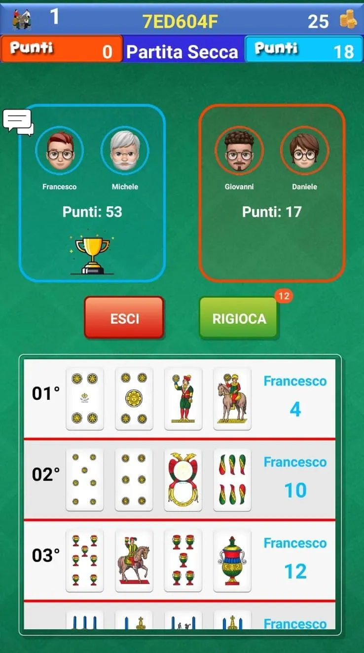 MARIGLIA - Il Bridge Sardo | Indus Appstore | Screenshot