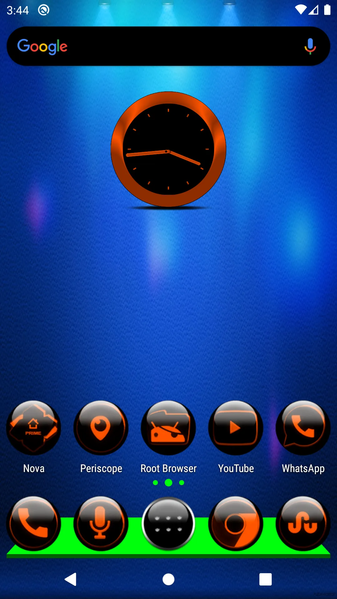 Orange Glass Orb Icon Pack | Indus Appstore | Screenshot