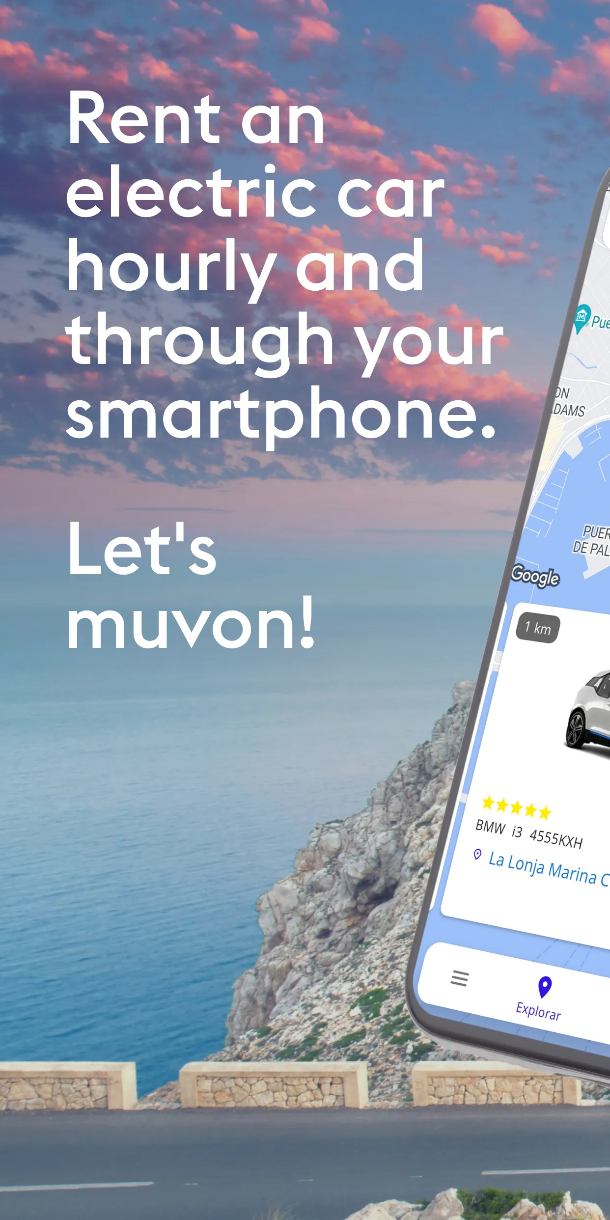 Muvon Carsharing | Indus Appstore | Screenshot