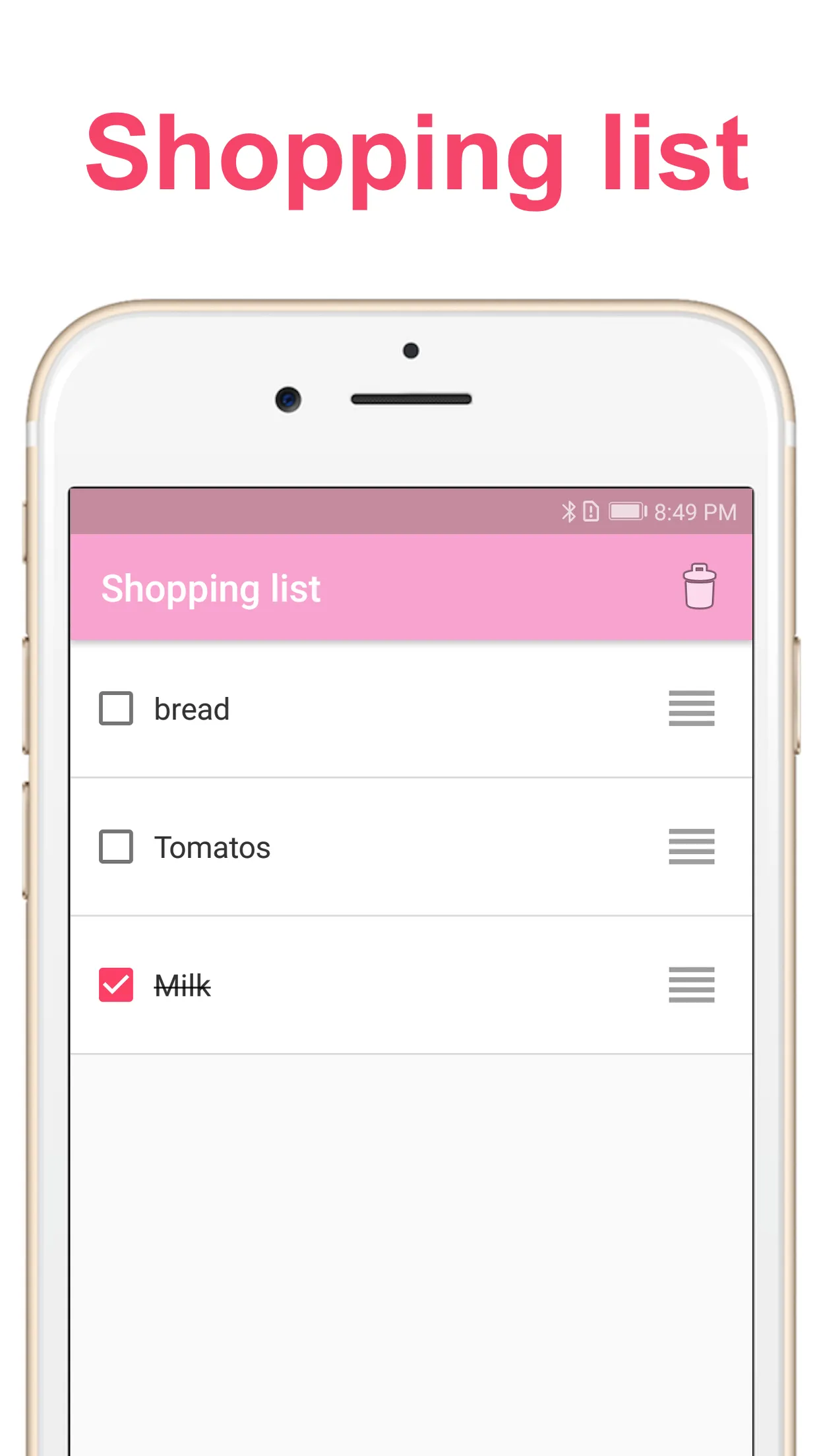 Shopping List - grocery notes | Indus Appstore | Screenshot