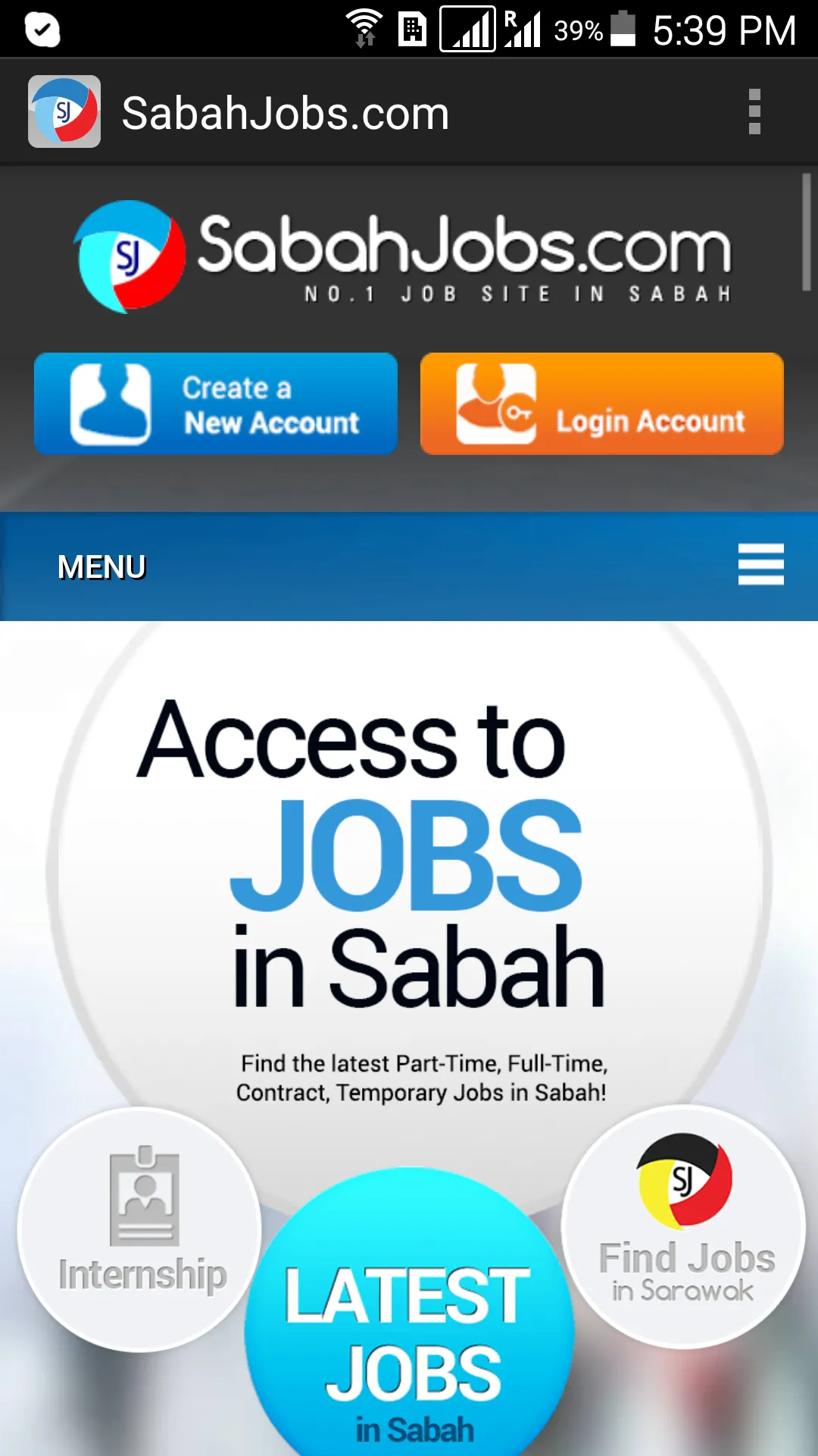 Sabah Jobs | Indus Appstore | Screenshot