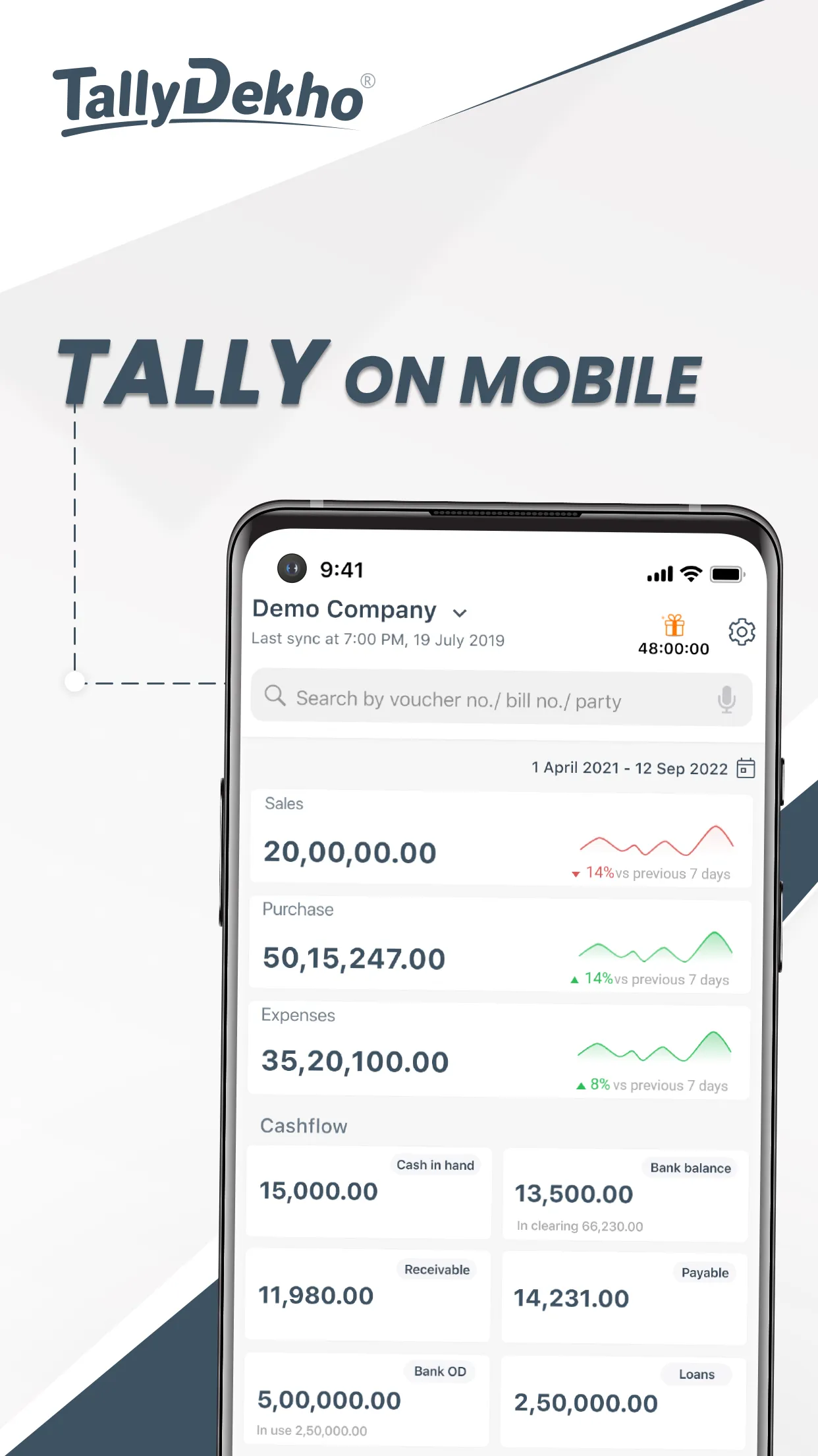 TallyDekho - Tally on mobile | Indus Appstore | Screenshot