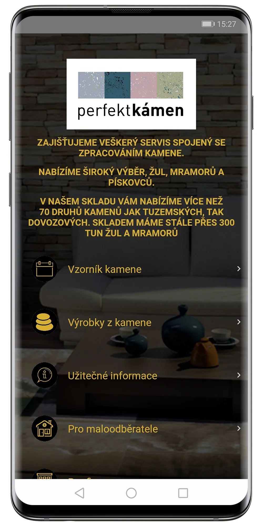 PERFEKT KÁMEN | Indus Appstore | Screenshot