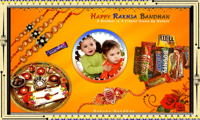 Raksha Bandhan Photo Frames | Indus Appstore | Screenshot