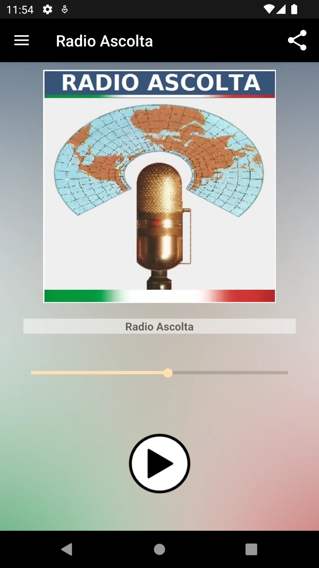 Radio Ascolta anni 60 | Indus Appstore | Screenshot