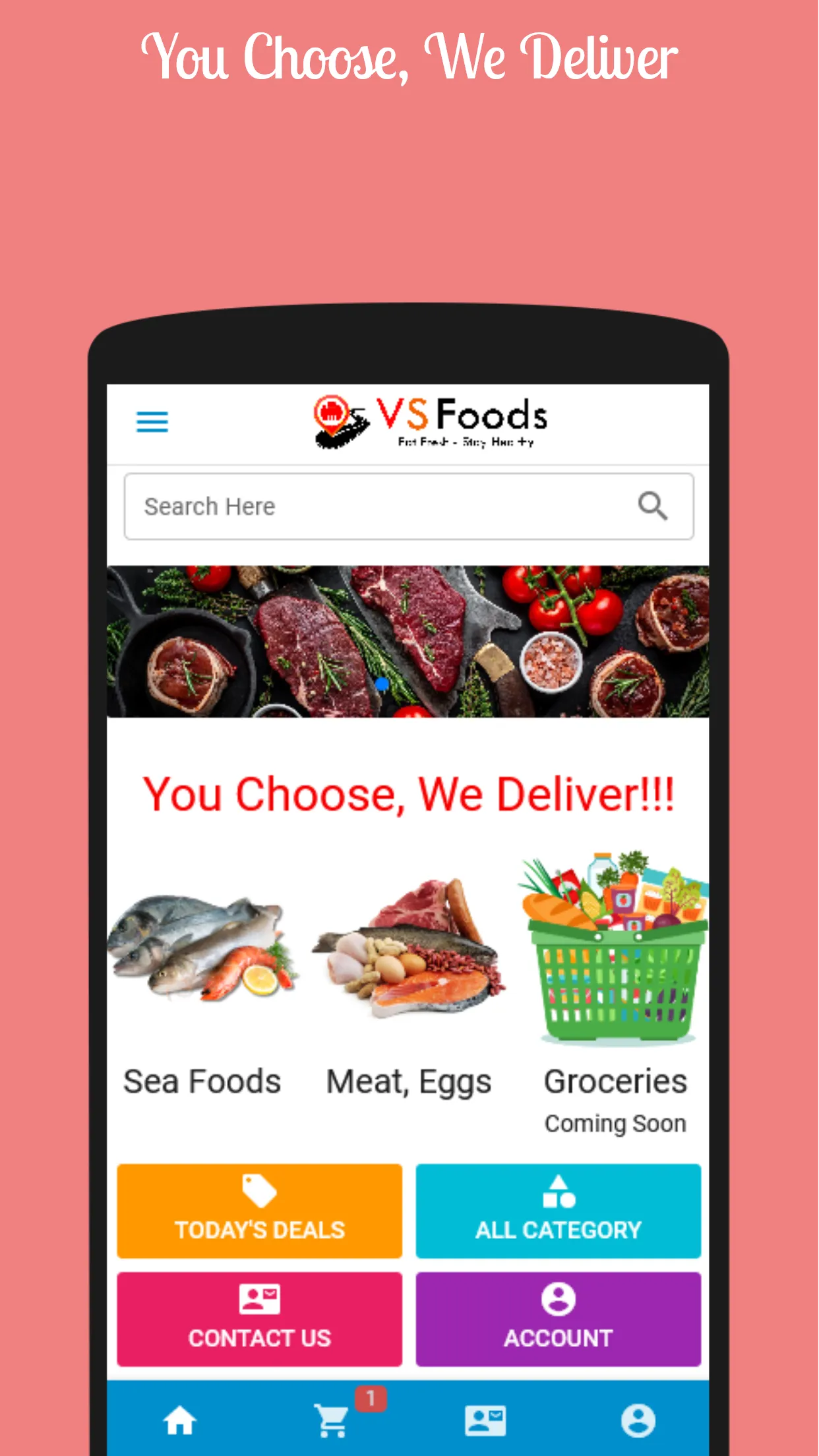 VS Foods | Indus Appstore | Screenshot