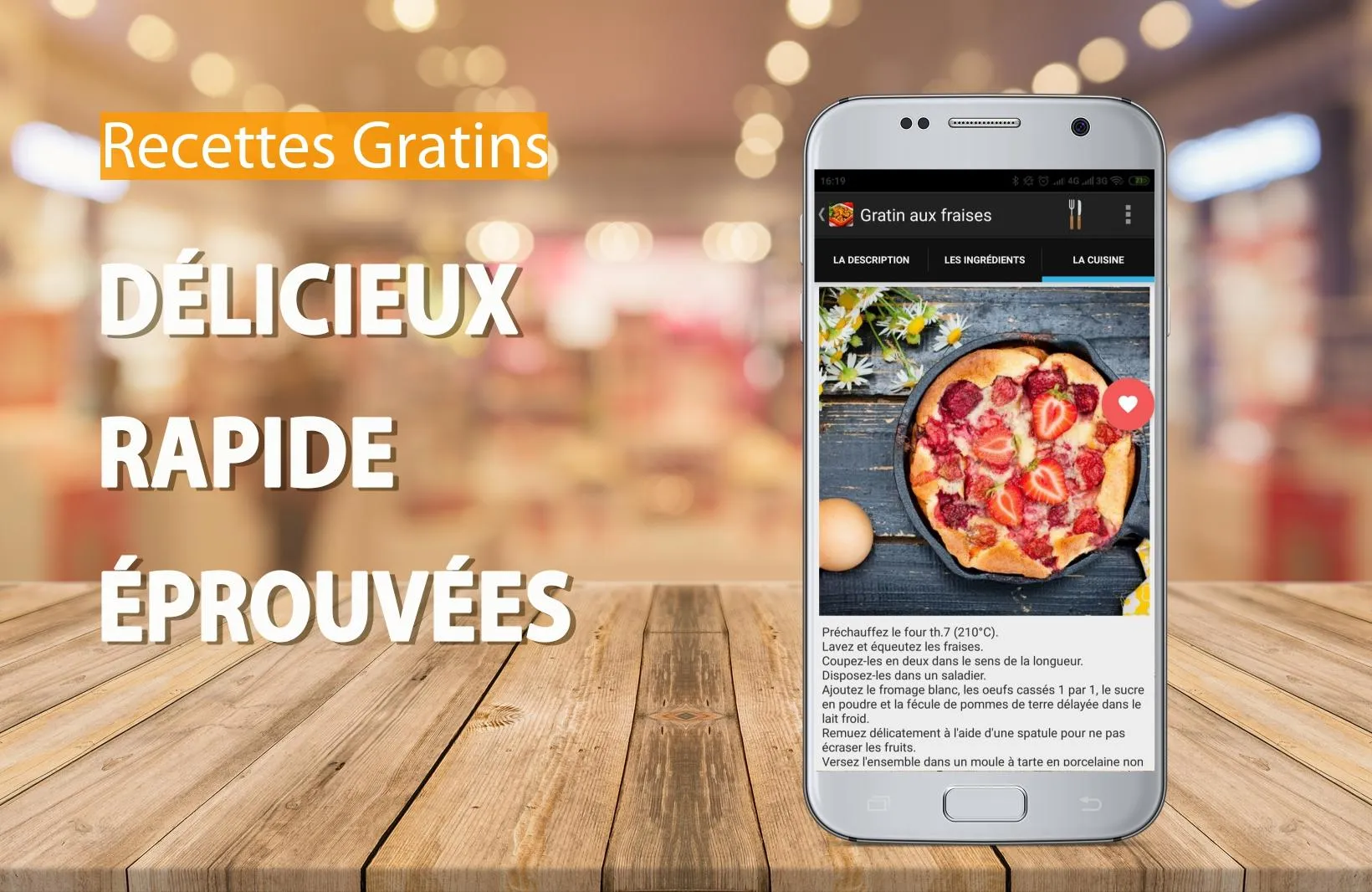 Recettes Gratins | Indus Appstore | Screenshot