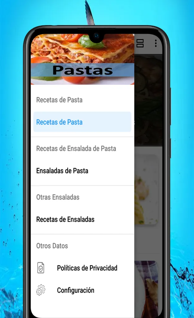 Recetas de Pastas | Indus Appstore | Screenshot