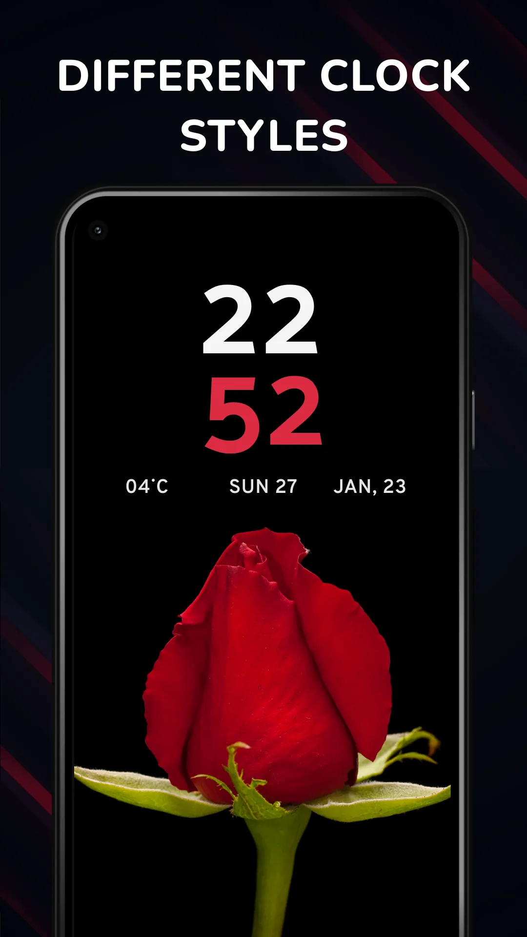 LED Digital Clock Wallpaper | Indus Appstore | Screenshot