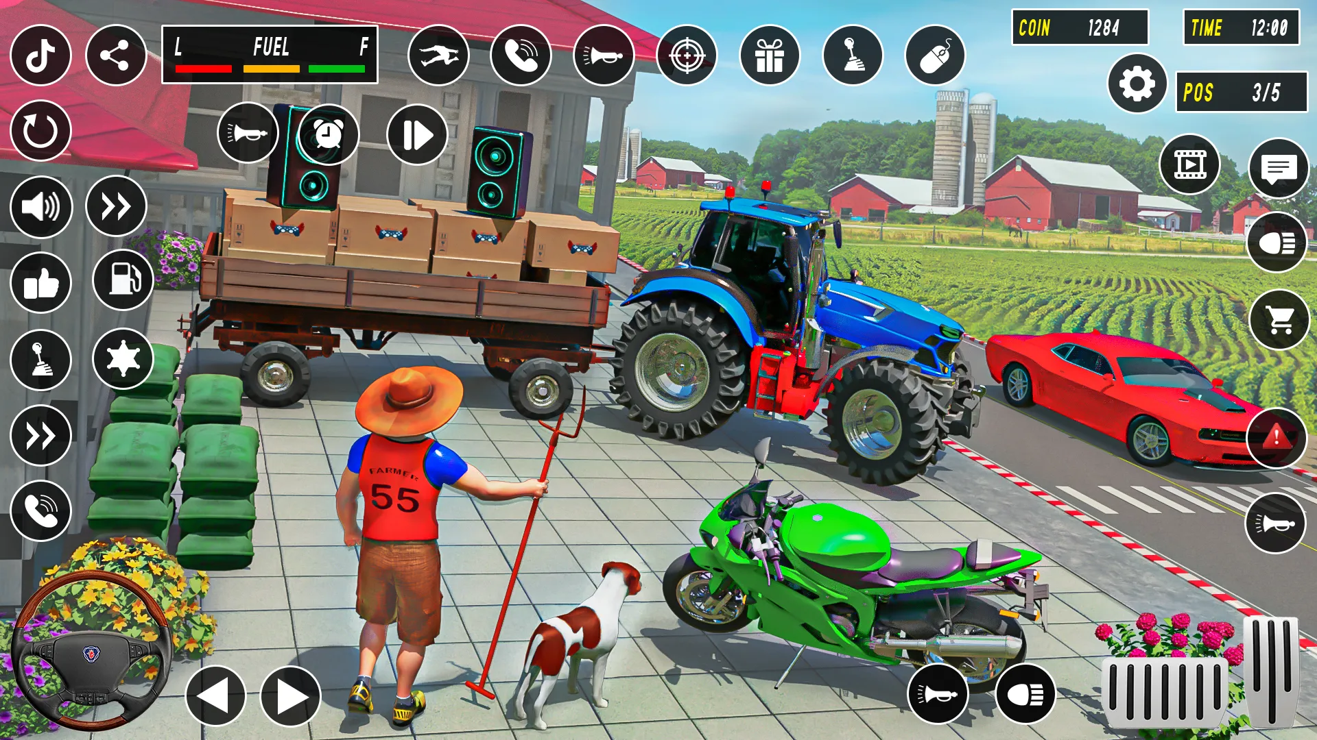 Tractor Games Farming Game | Indus Appstore | Screenshot